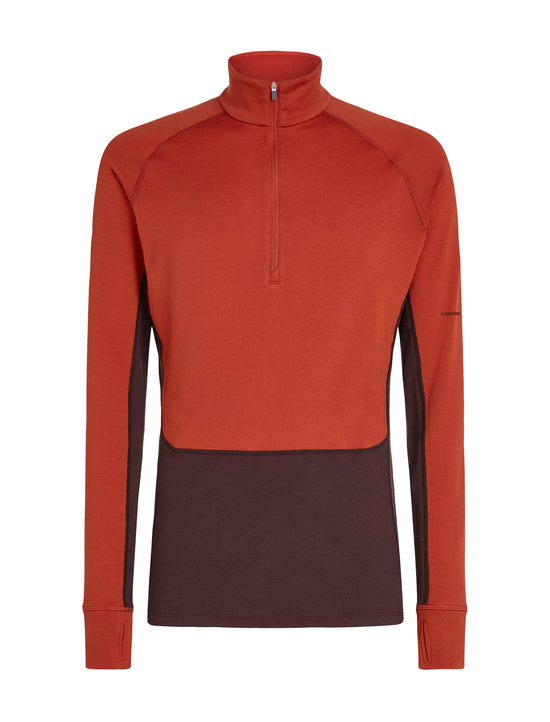 Men's 260 Zoneknit Long Sleeve Half Zip - Red