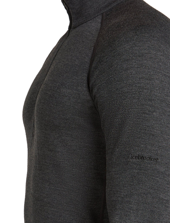 Men's 260 Zoneknit Long Sleeve Half Zip - Grey