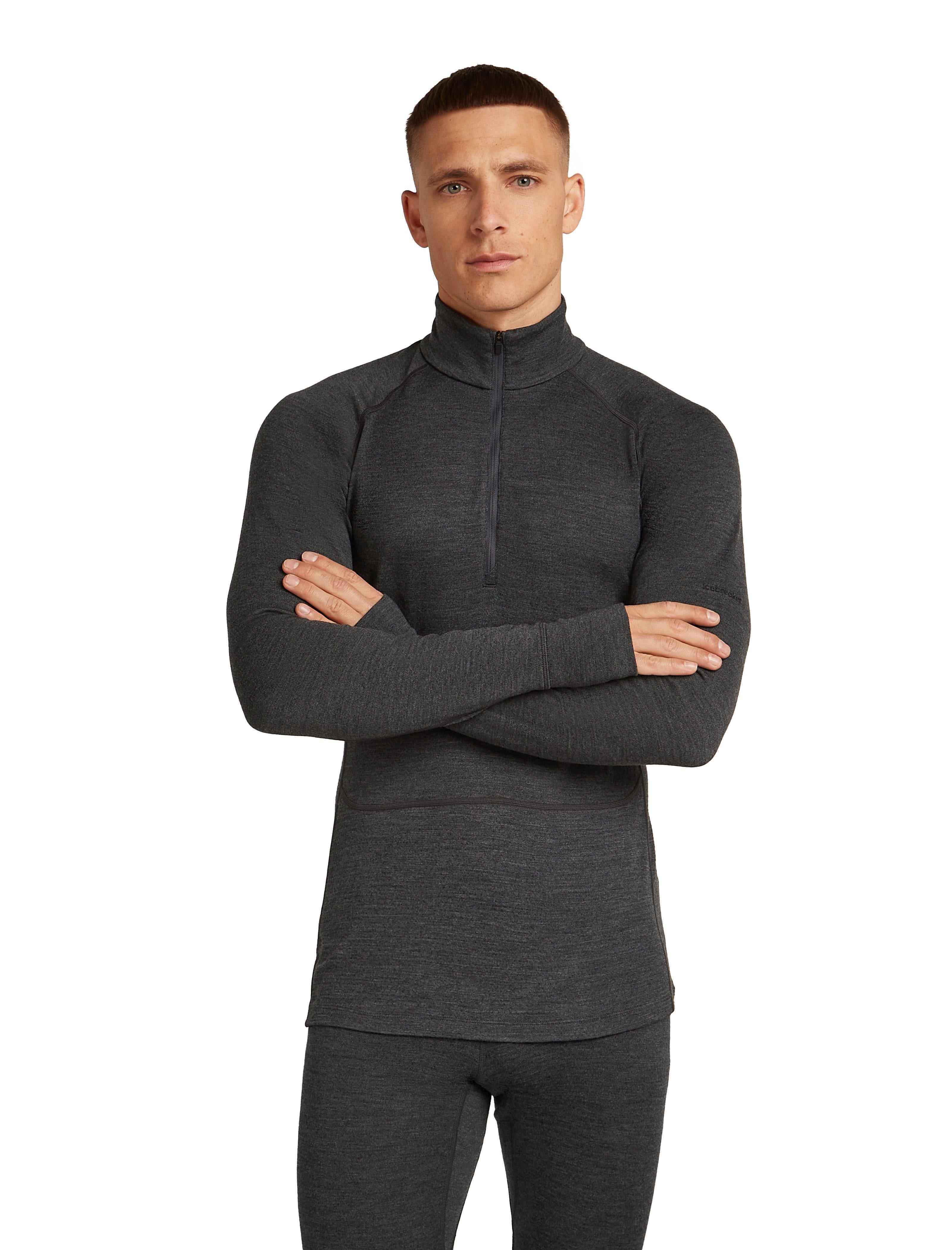 Men's 260 Zoneknit Long Sleeve Half Zip - Grey