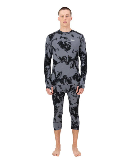 Men's Cascade 200 Merino Long-Sleeve Base Layer Top - Grey