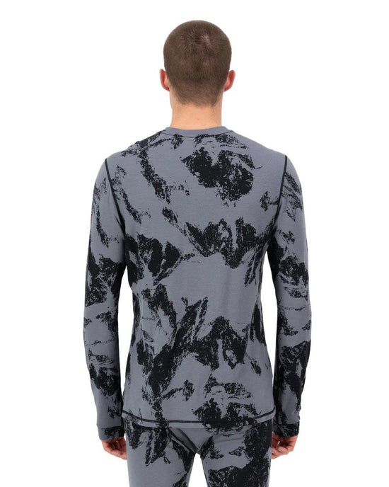 Men's Cascade 200 Merino Long-Sleeve Base Layer Top - Grey