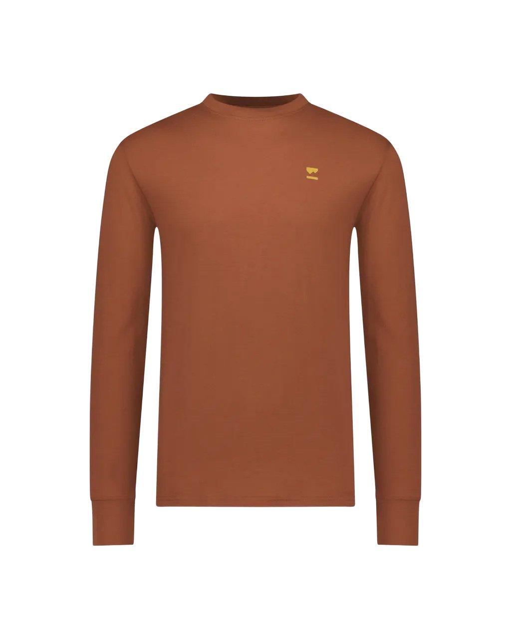 Men's Yotei Merino Classic Long-Sleeve Base Layer Top - Red