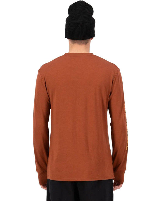 Men's Yotei Merino Classic Long-Sleeve Base Layer Top - Red