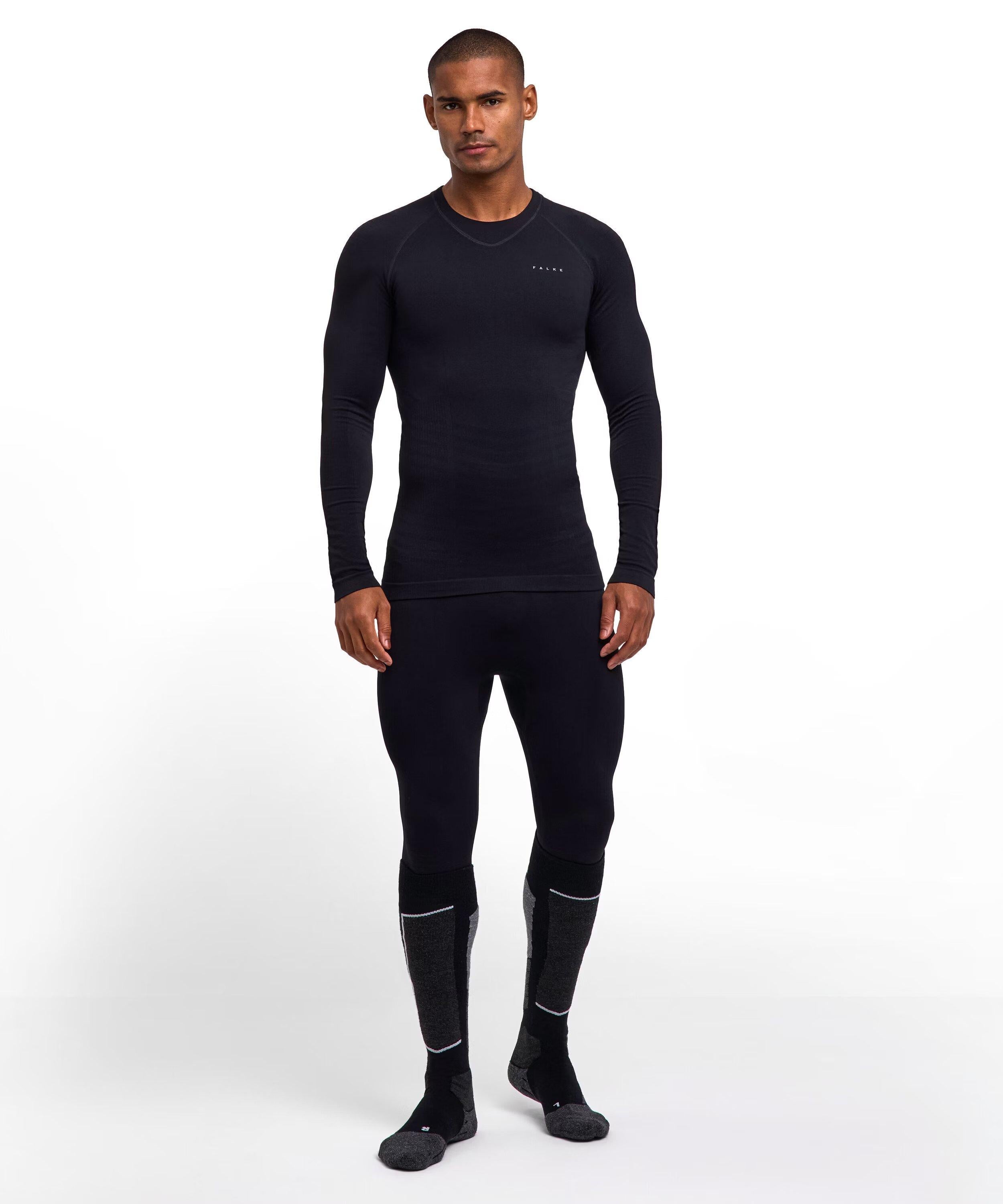 Men's Max Warm Long-Sleeve Top - Black