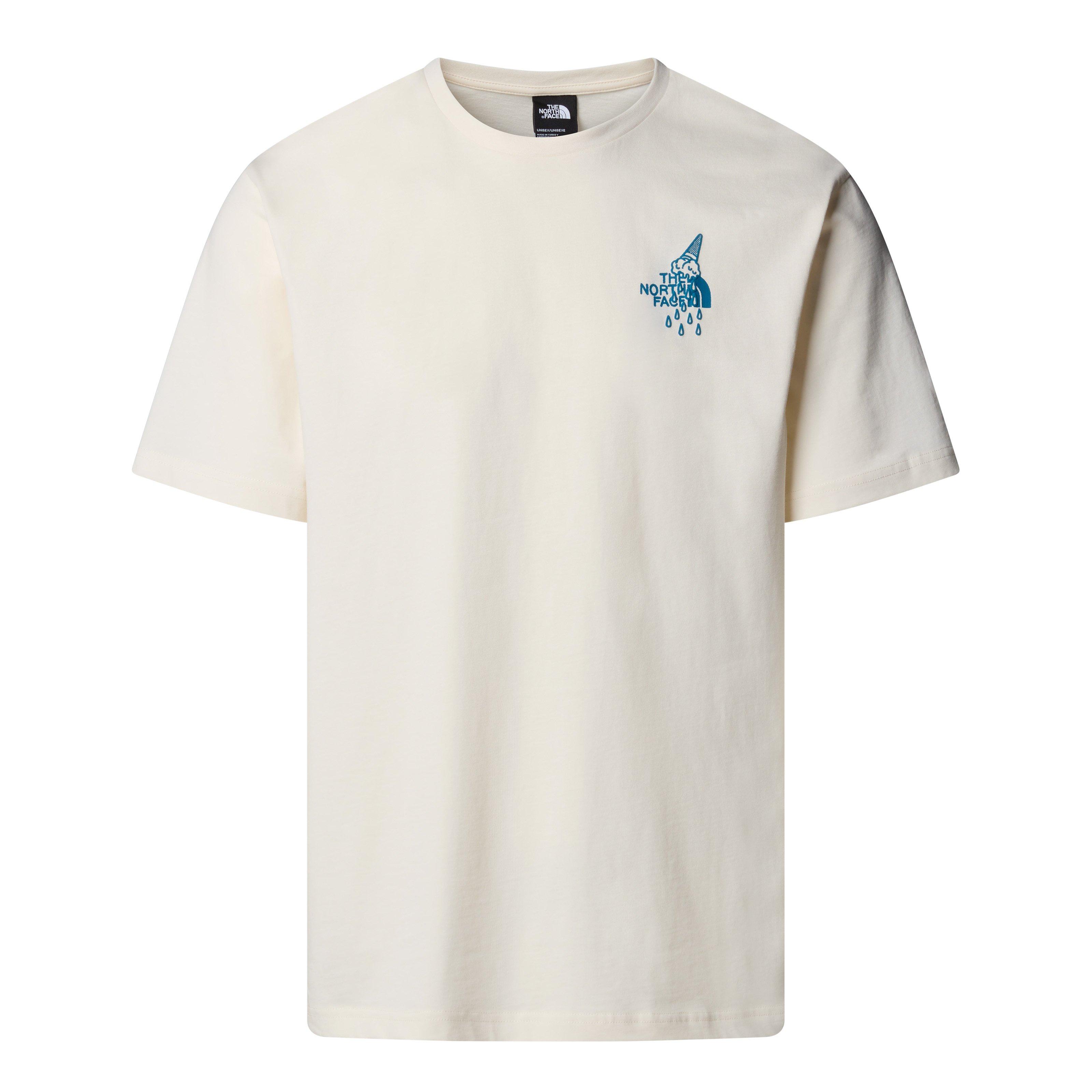 Unisex Powder Days Short Sleeve T-Shirt - White