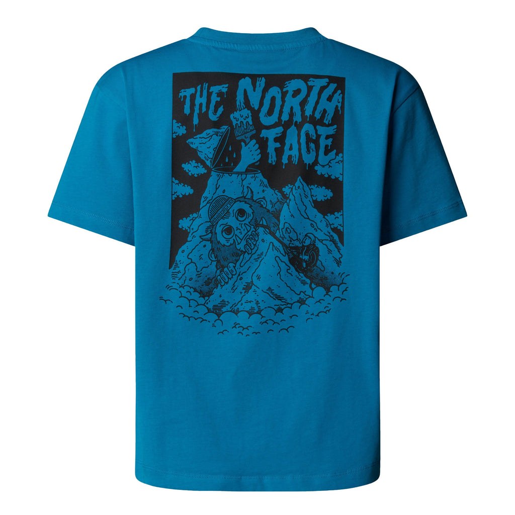 Kids' Sports Pocket Oversized T-Shirt - Blue