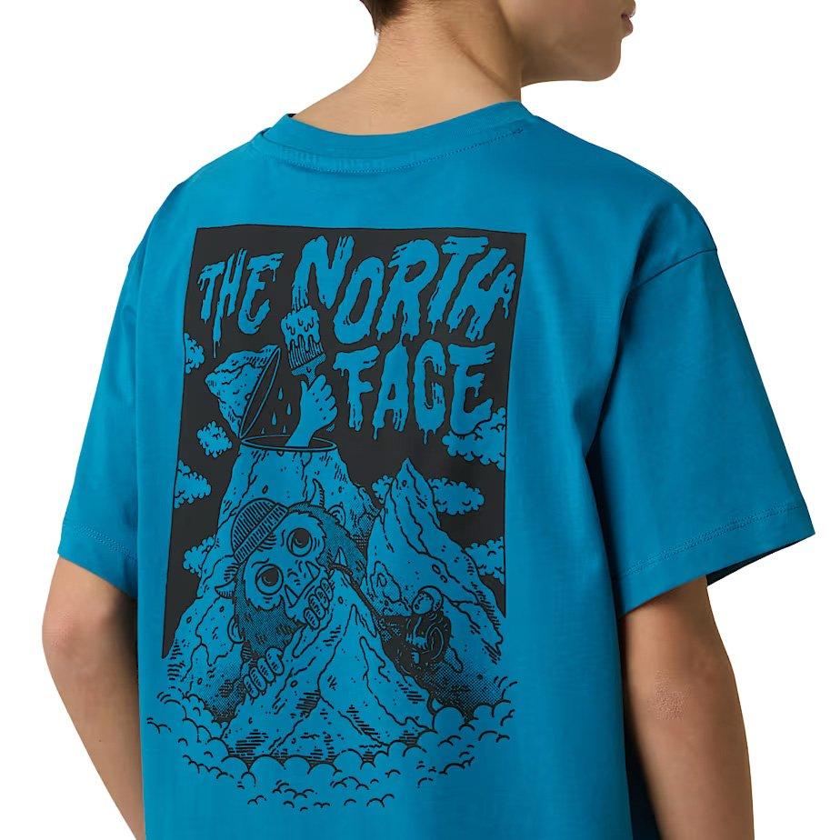 Kids' Sports Pocket Oversized T-Shirt - Blue