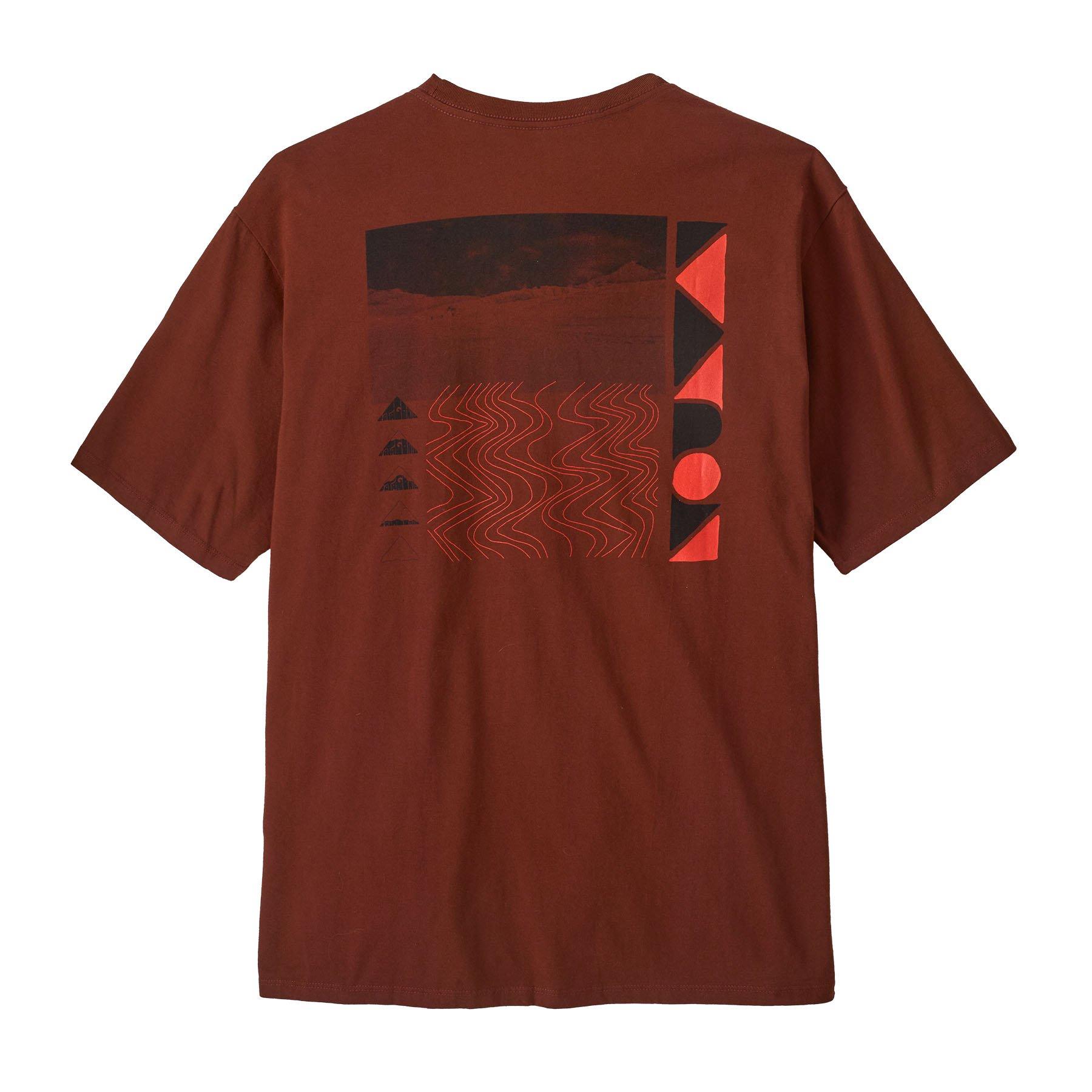 Men's Driftways Organic T-Shirt - Red