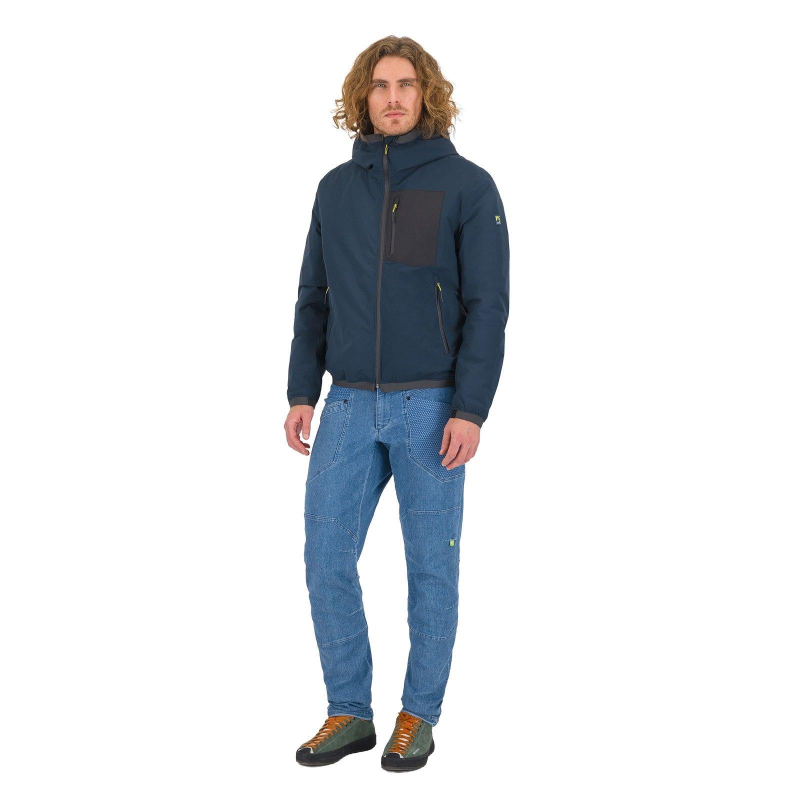 Men's Falier Jacket - Navy / Grey