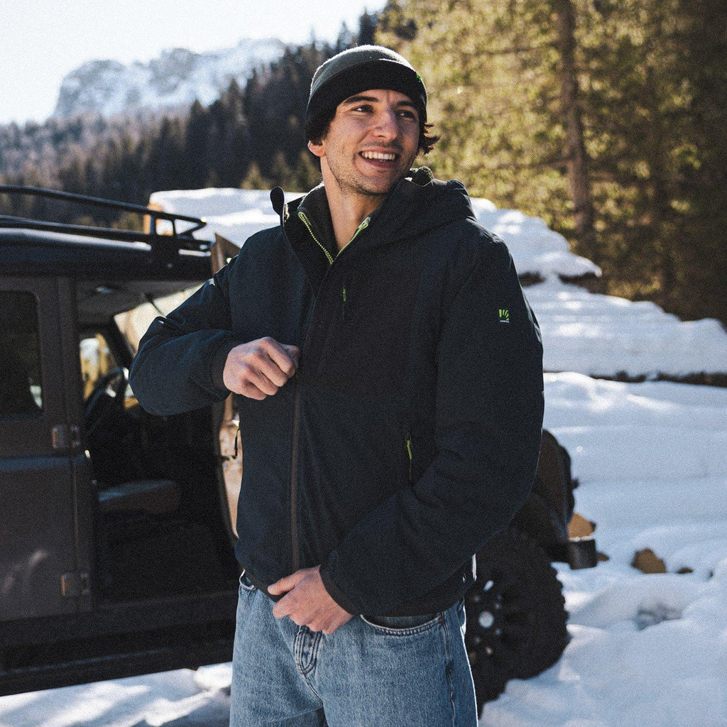 Men's Falier Jacket - Navy / Grey