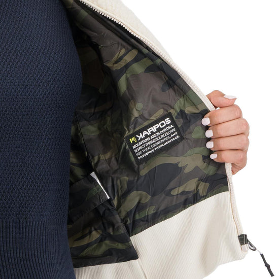 Women's Sass Bece Bomber Jacket - Cream