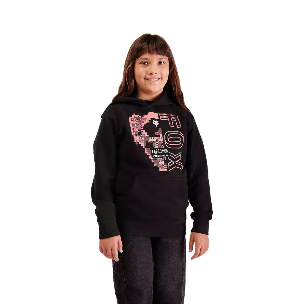 Kids' Image Skull Pullover Hoodie - Black