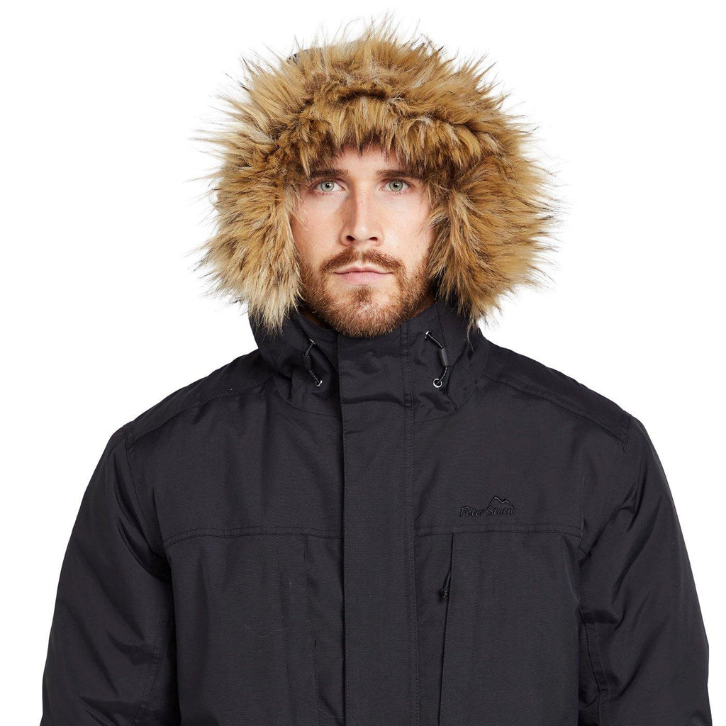 Men's Peter Parka III Jacket - Black
