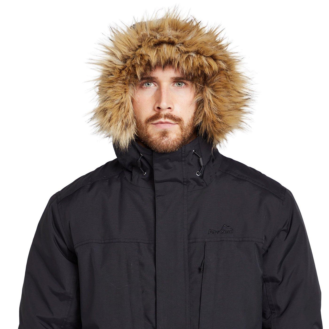 Men's Peter Parka III Jacket - Black
