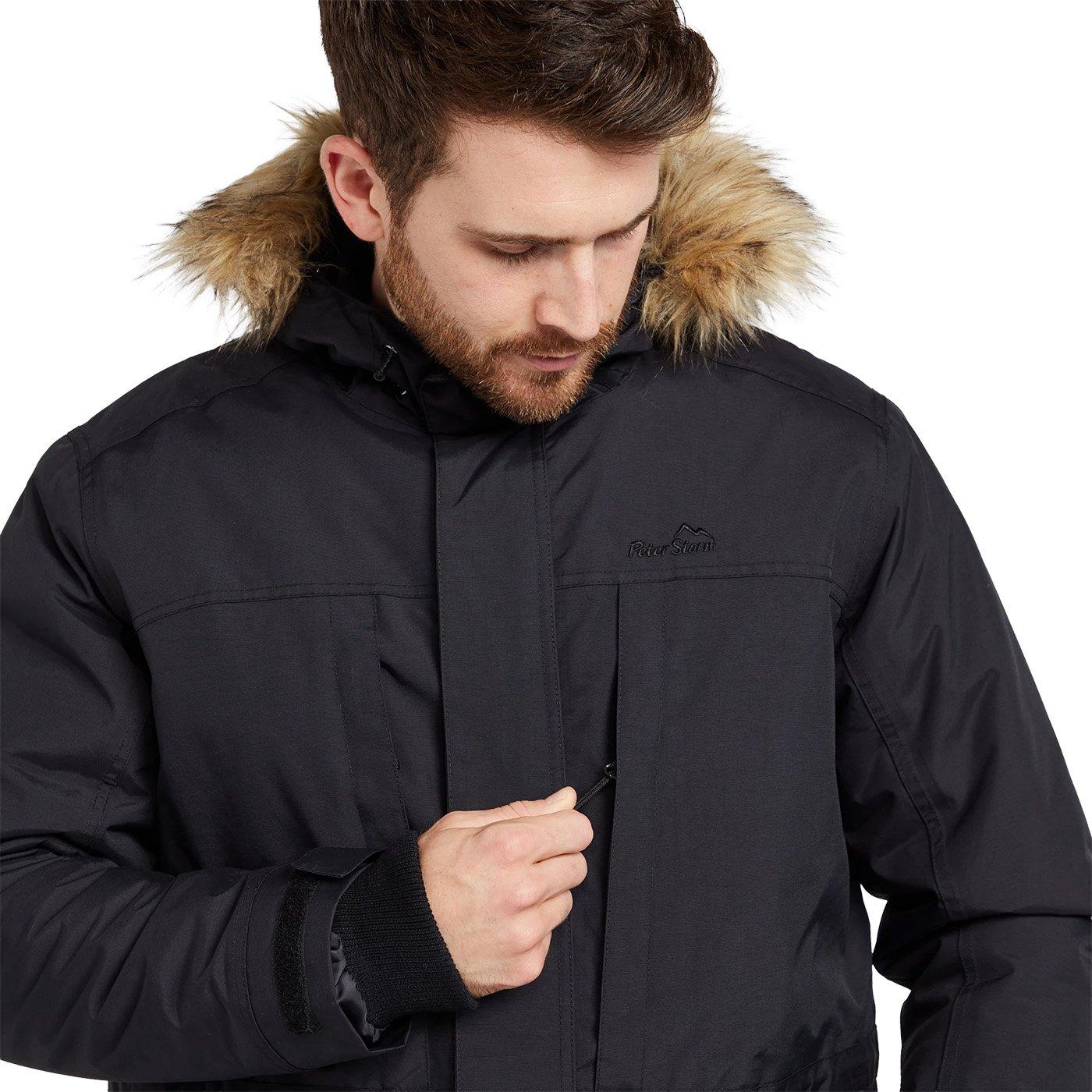 Men's Peter Parka III Jacket - Black