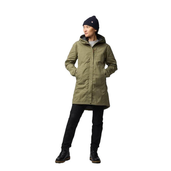 Women's Kiruna Padded Parka - Green