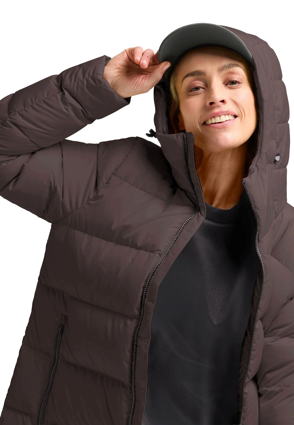 Women's Frozen Palace Coat - Dark Brown