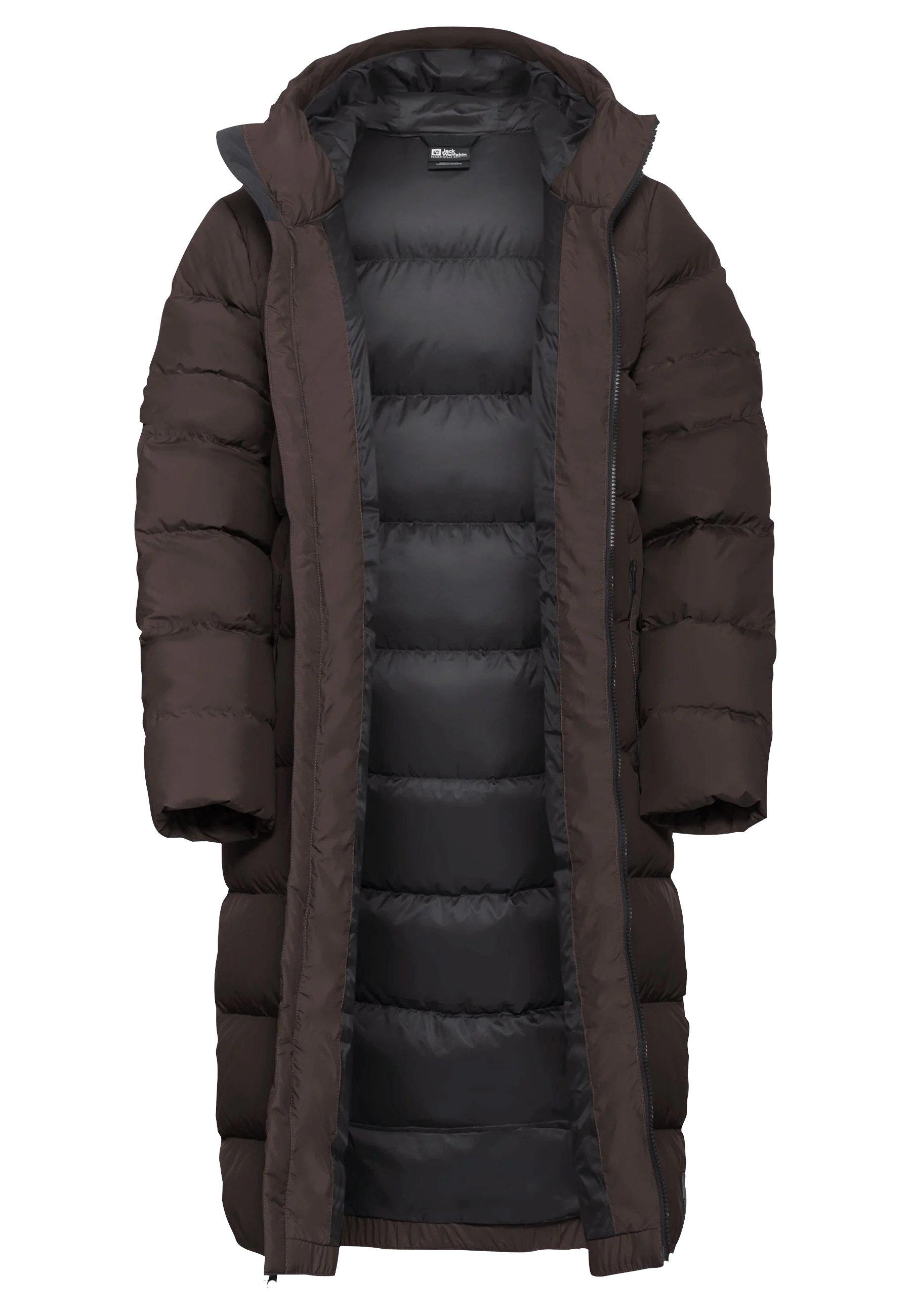 Jack Wolfskin Women's Frozen Palace Coat - Dark Brown | Tiso