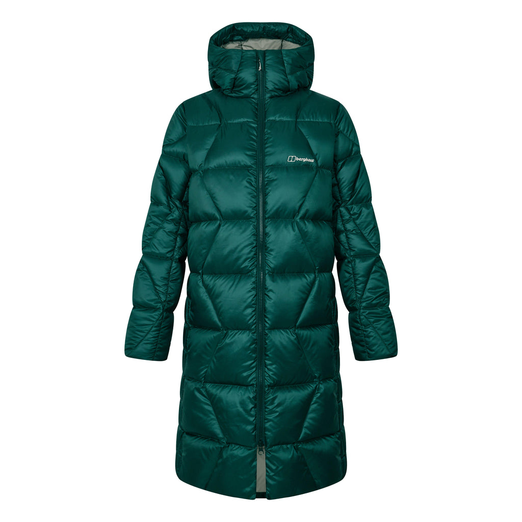 Women's Explorer Long Down Jacket - Green