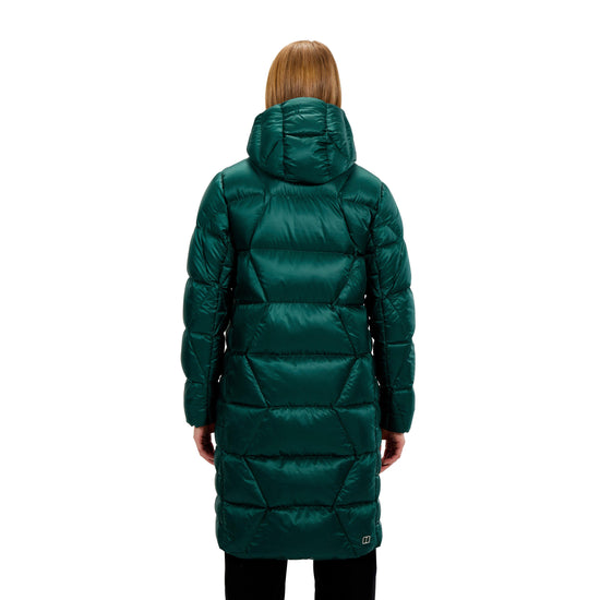 Women's Explorer Long Down Jacket - Green