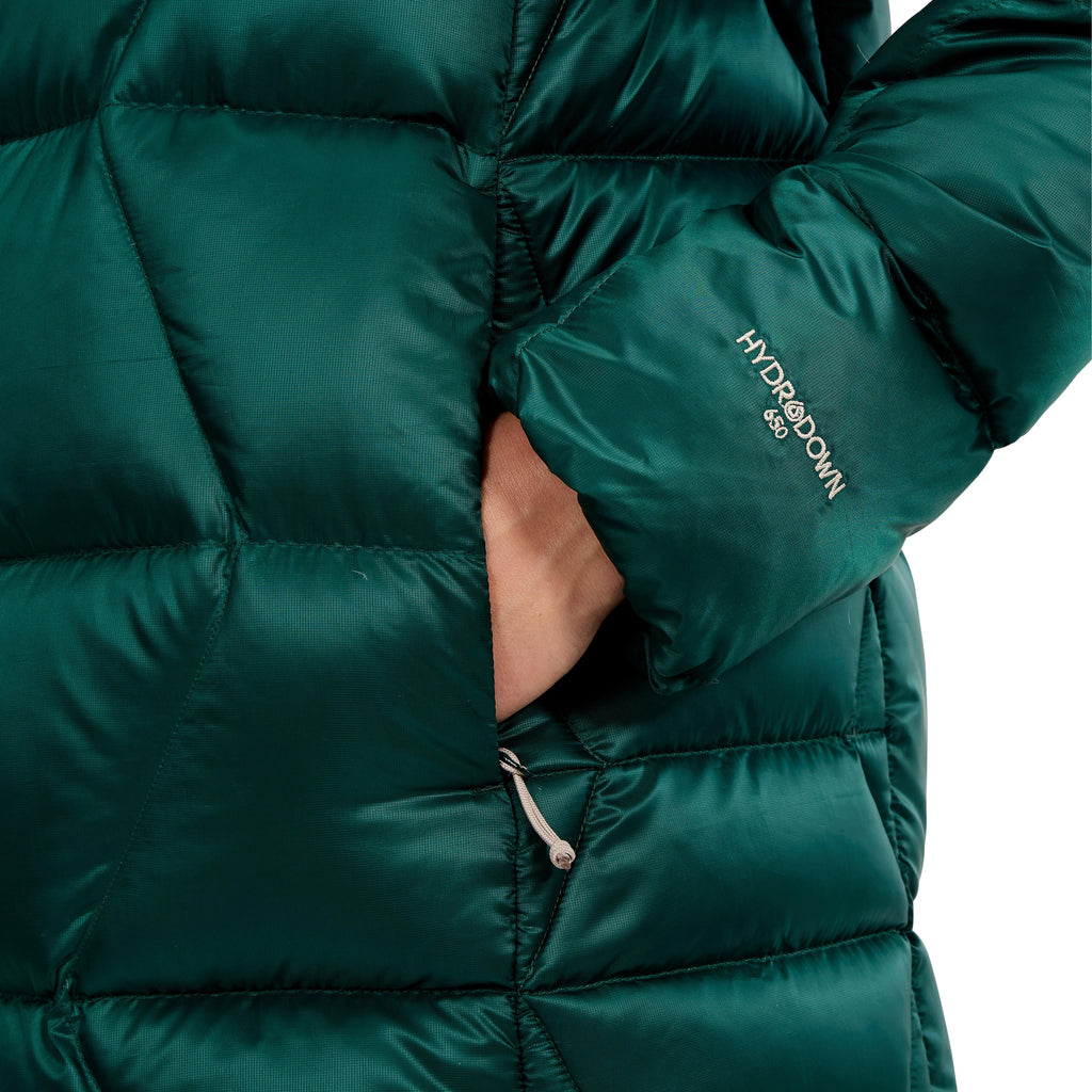 Women's Explorer Long Down Jacket - Green