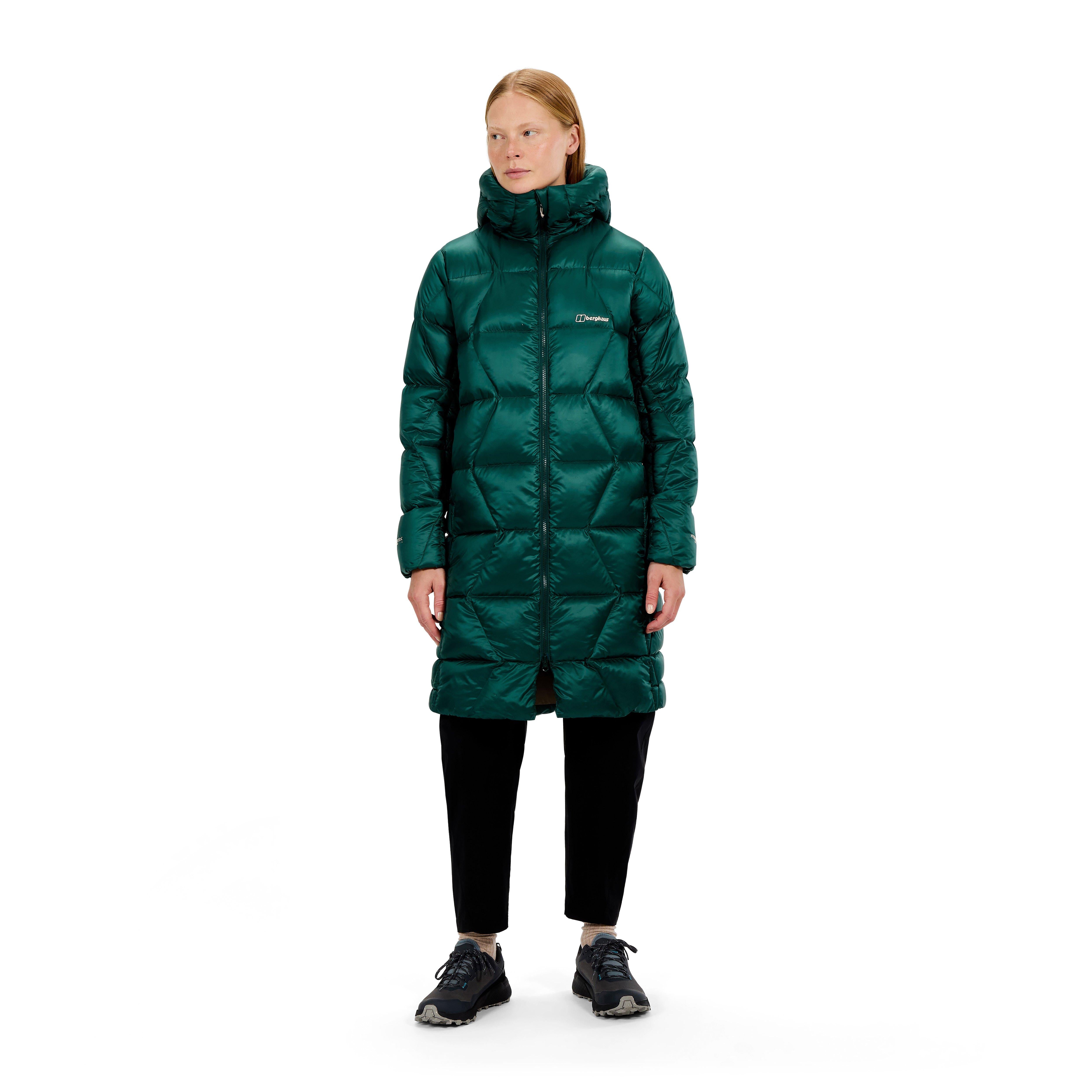Women's Explorer Long Down Jacket - Green