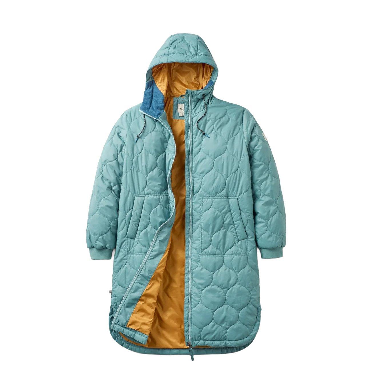 Women's Flora 2.0 Long Insulated Parka Jacket - Blue