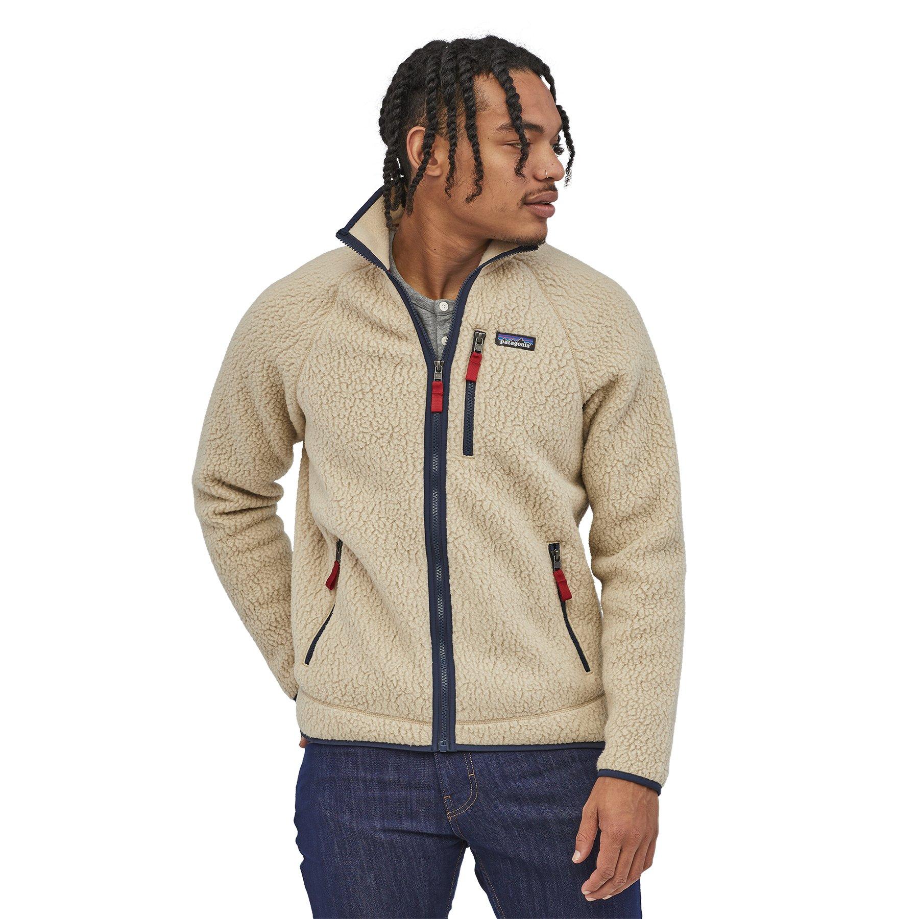 Men's Retro Pile Jacket - El Cap Khaki