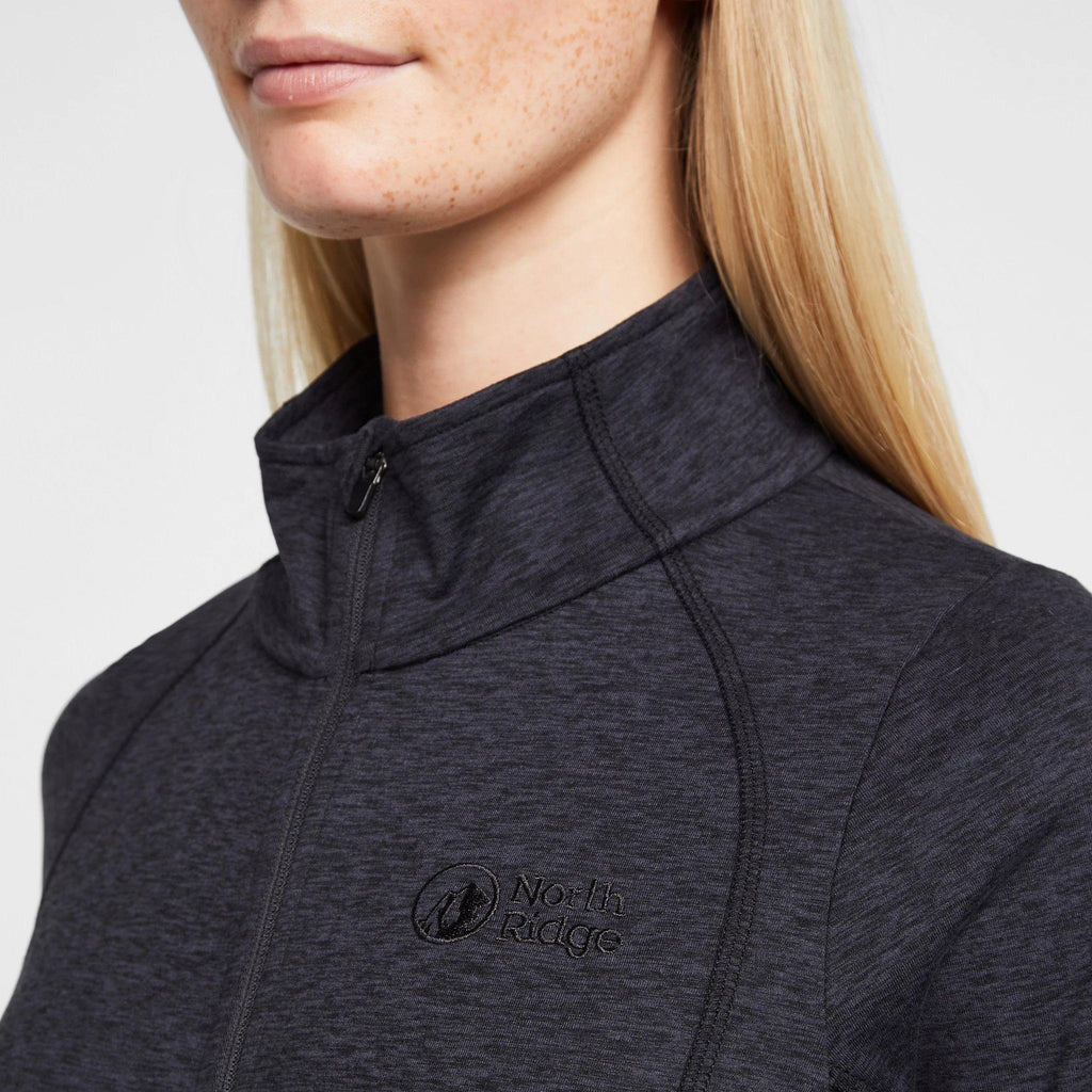 Women's Activity Full Zip - Black