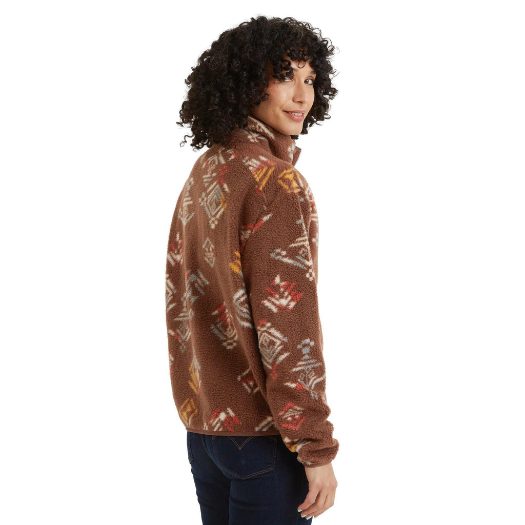 Women's Uddesya Fleece Jacket - Brown