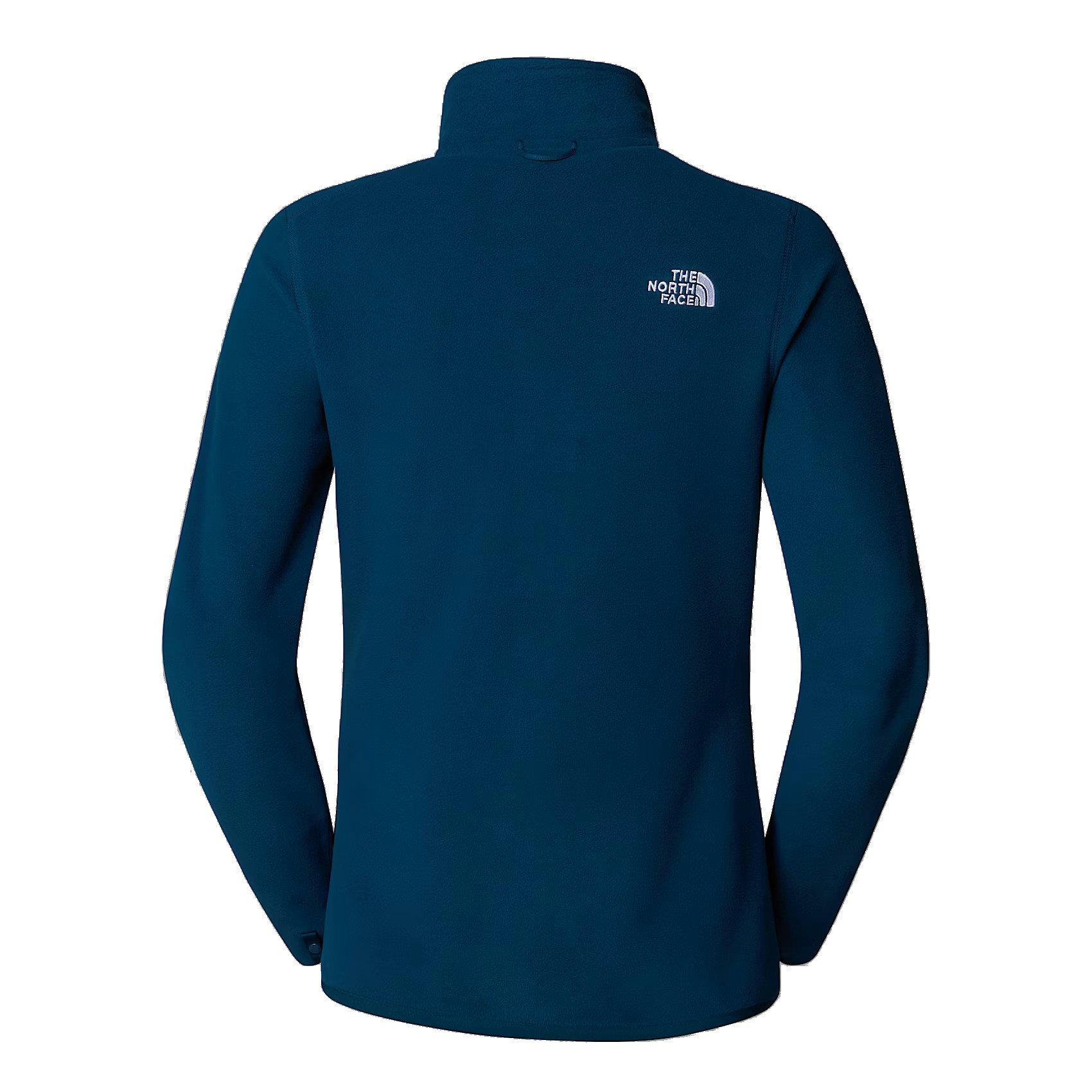【美品】　THE NORTH FACE 100 The North Face Women's 100 Glacier Full-Zip Fleece - Blue | Tiso