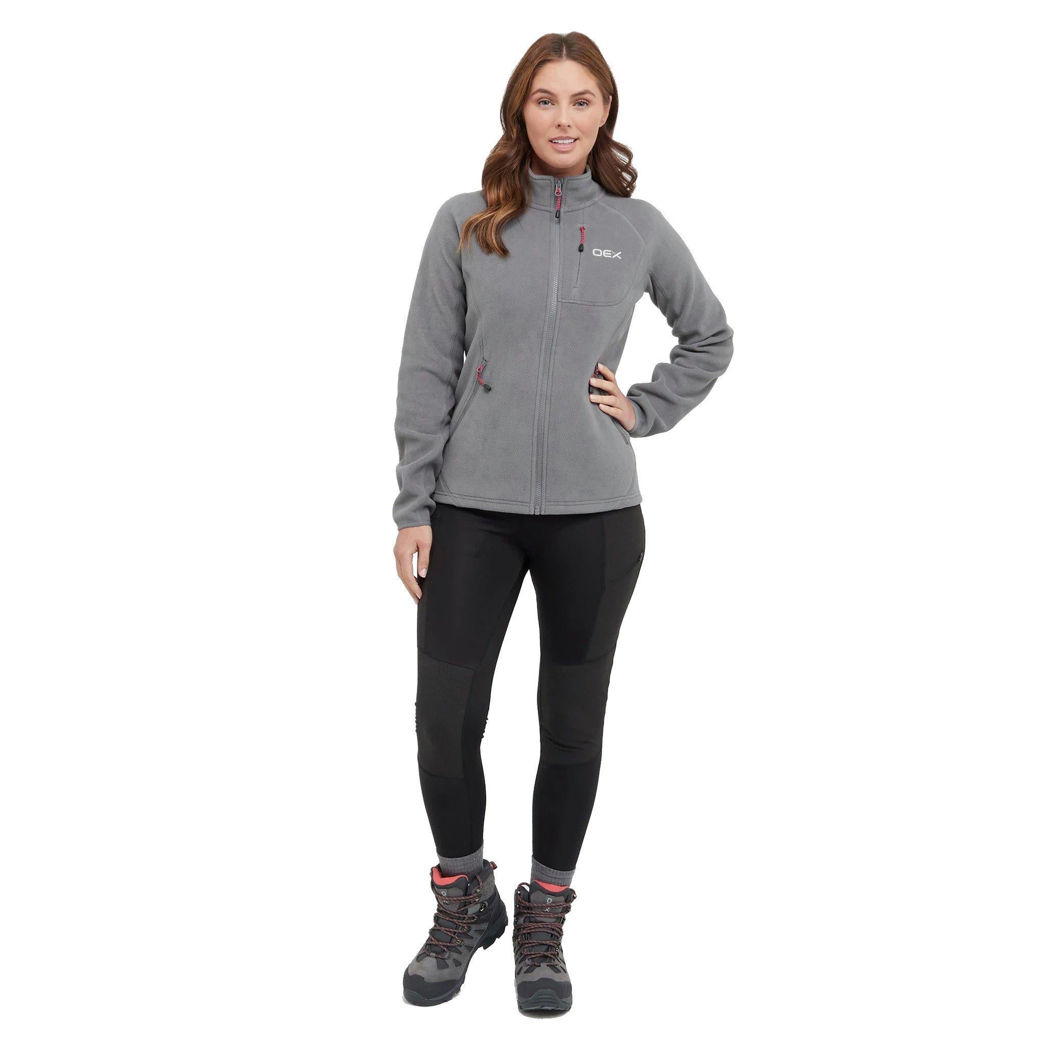 Women's Braidwood Full Zip Fleece - Grey