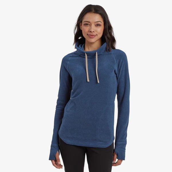 Women's Rolpa Pullover 1/2 Zip Fleece - Navy