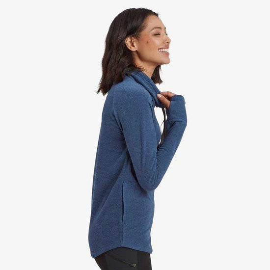 Women's Rolpa Pullover 1/2 Zip Fleece - Navy