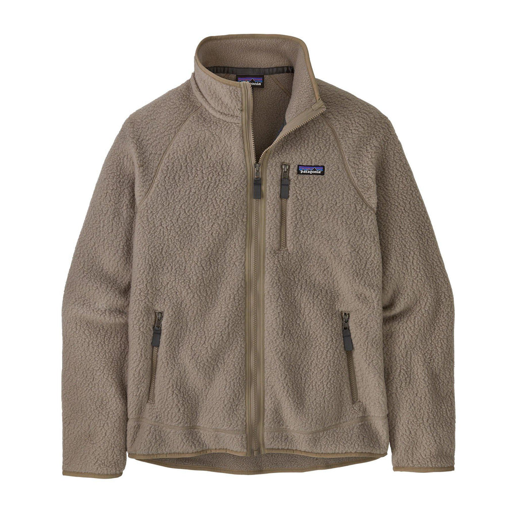 Men's Retro Pile Jacket - Brown