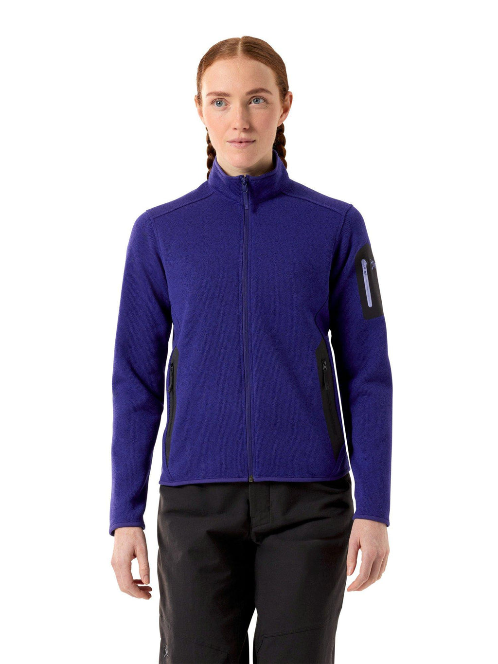 Women's Covert Cardigan (Revised) - Soulsonic Heather / Black