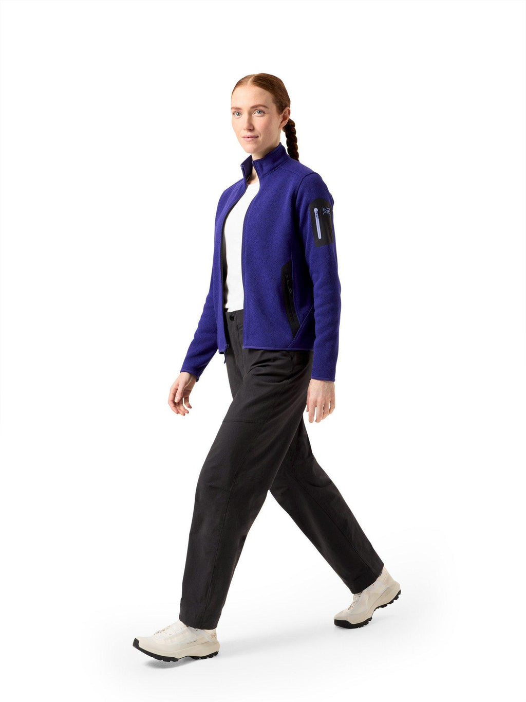 Women's Covert Cardigan (Revised) - Soulsonic Heather / Black