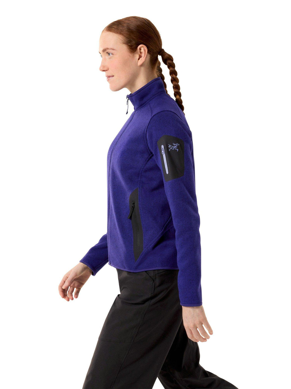 Women's Covert Cardigan (Revised) - Soulsonic Heather / Black