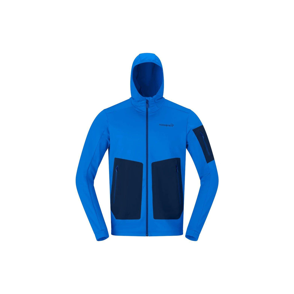 Men's Falketind Warm2 Stretch Hood - Blue