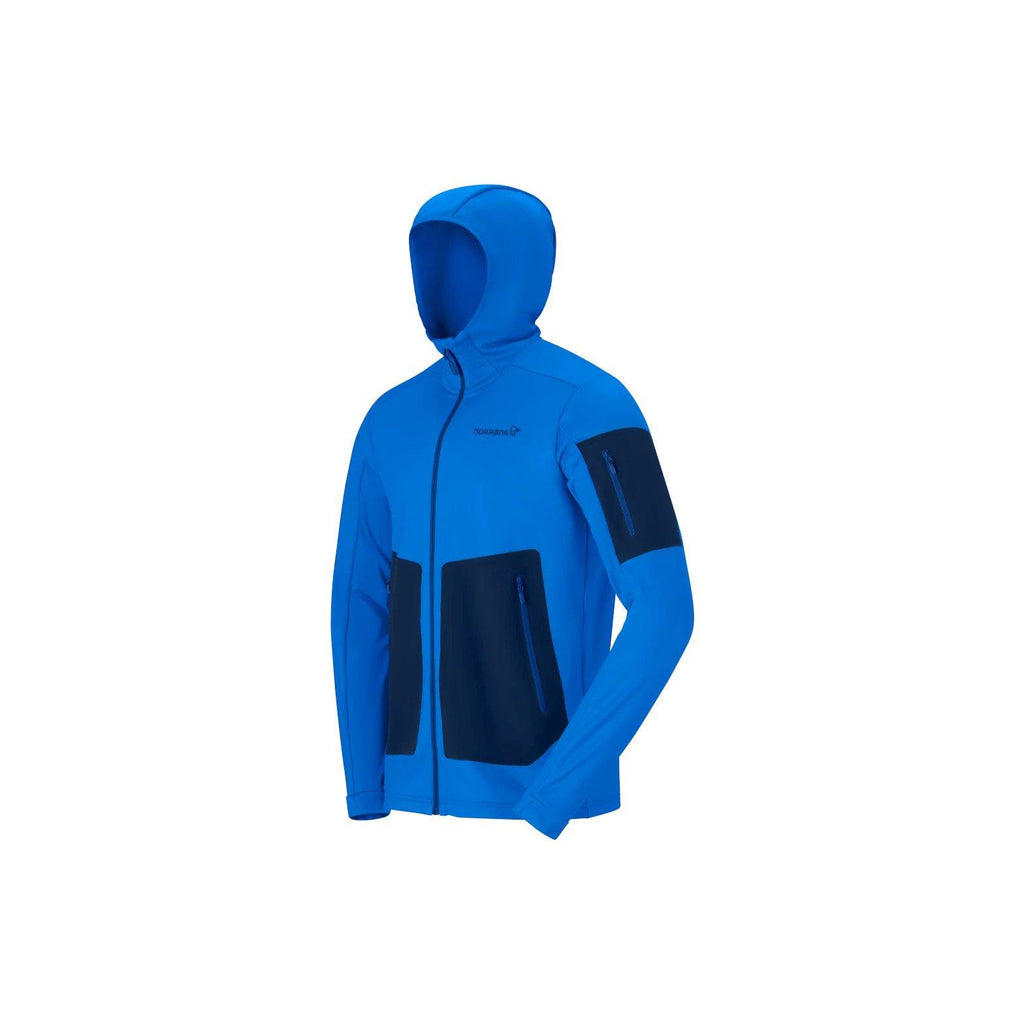 Men's Falketind Warm2 Stretch Hood - Blue