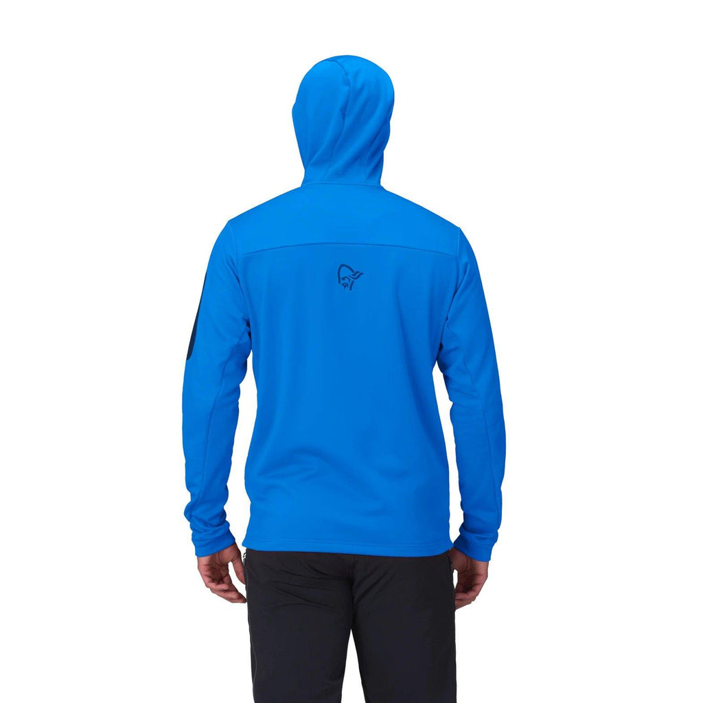 Men's Falketind Warm2 Stretch Hood - Blue