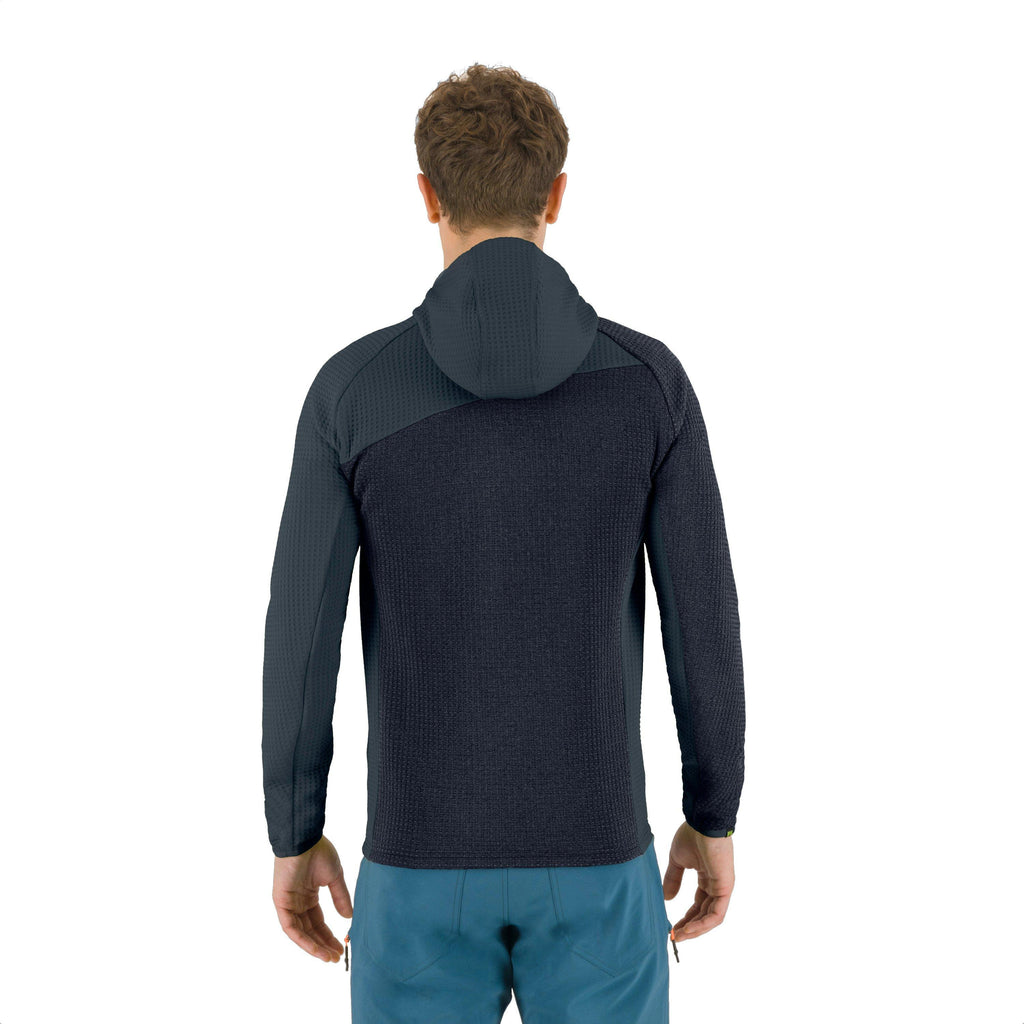 Men's Averau Full Zip Hoodie Fleece - Navy