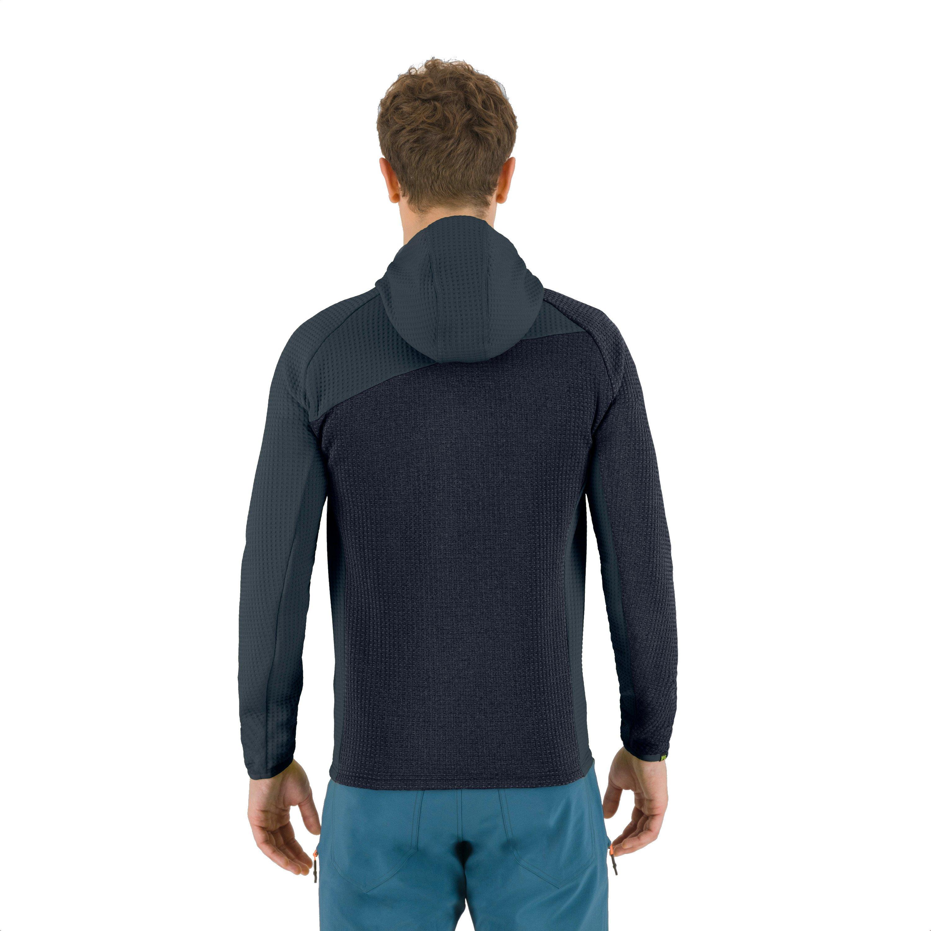 Men's Averau Full Zip Hoodie Fleece - Navy