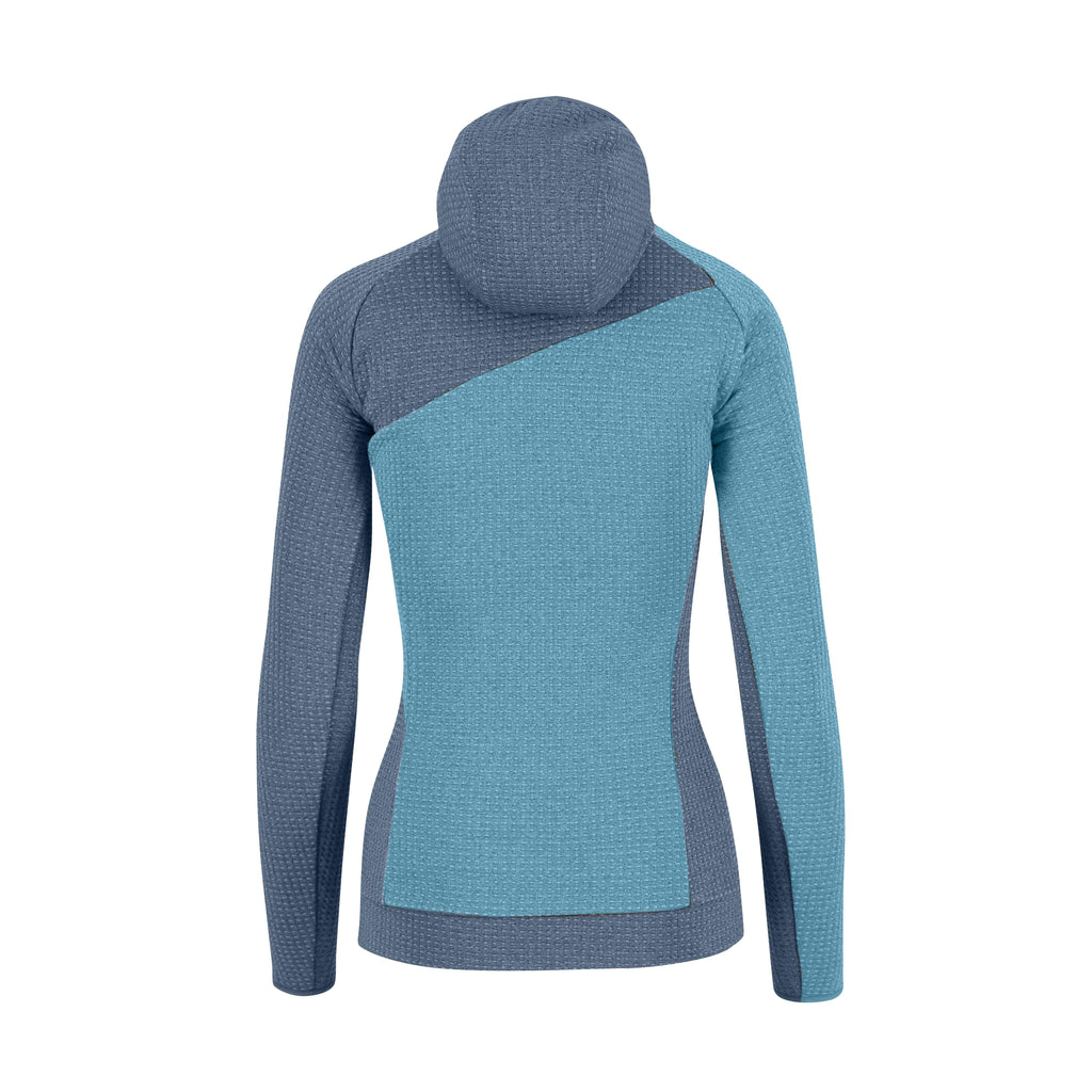 Women's Averau Full Zip Hoodie Fleece - Blue