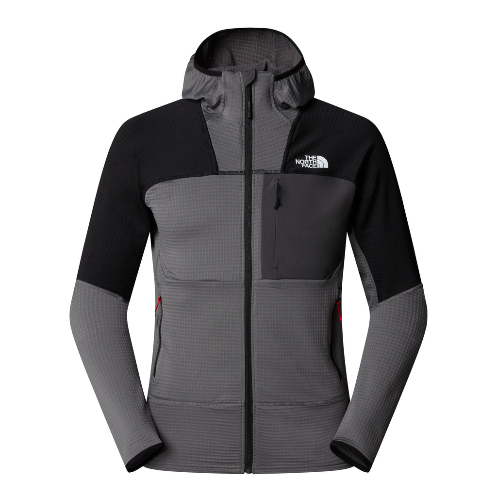 Men's Stormgap Power Grid Hoodie - Grey / Black