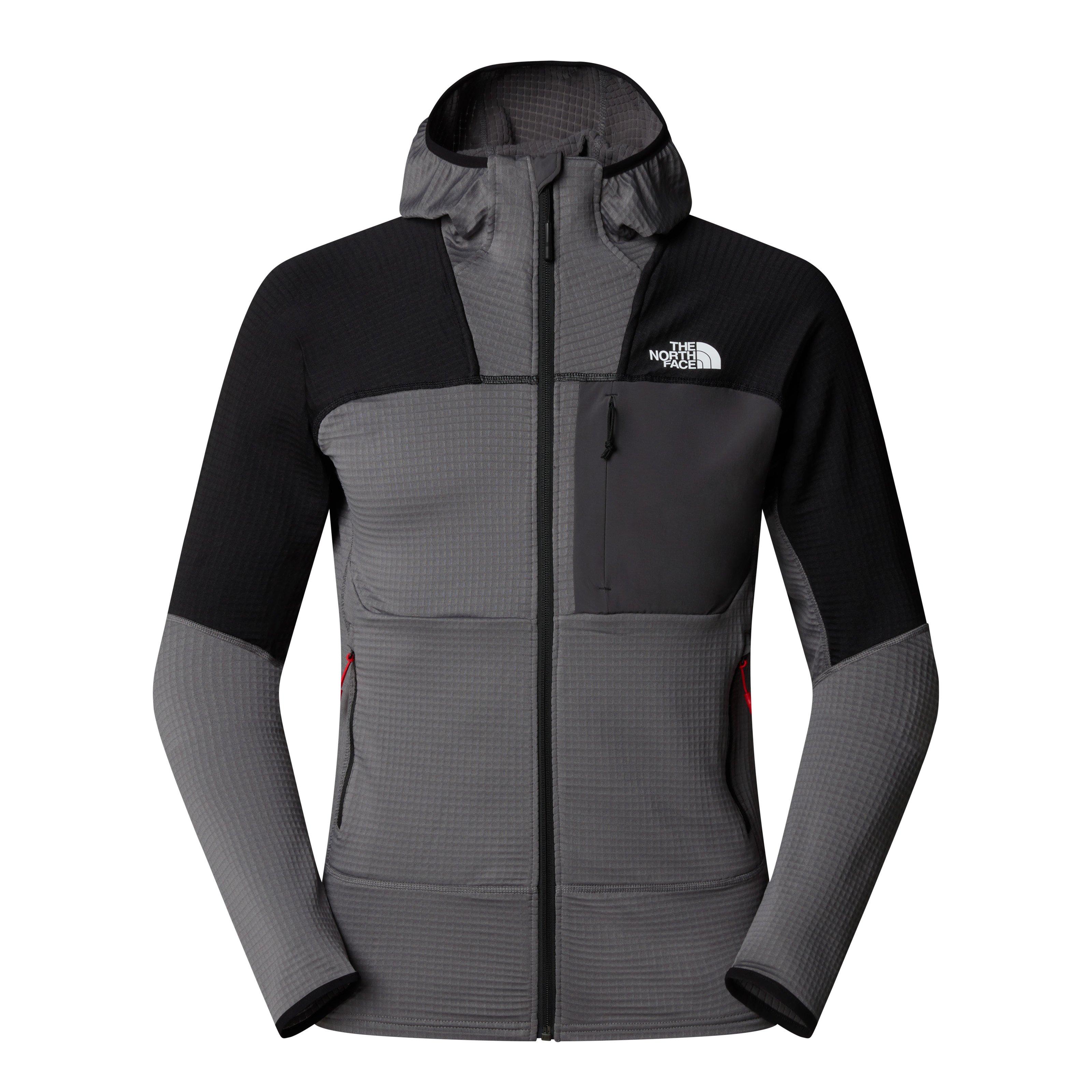 Men's Stormgap Power Grid Hoodie - Grey / Black