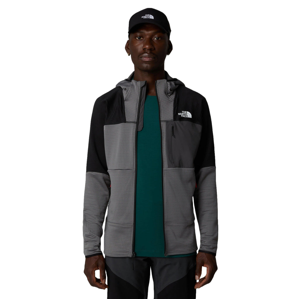 Men's Stormgap Power Grid Hoodie - Grey / Black