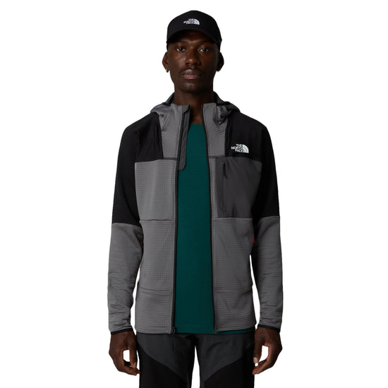 Men's Stormgap Power Grid Hoodie - Grey / Black