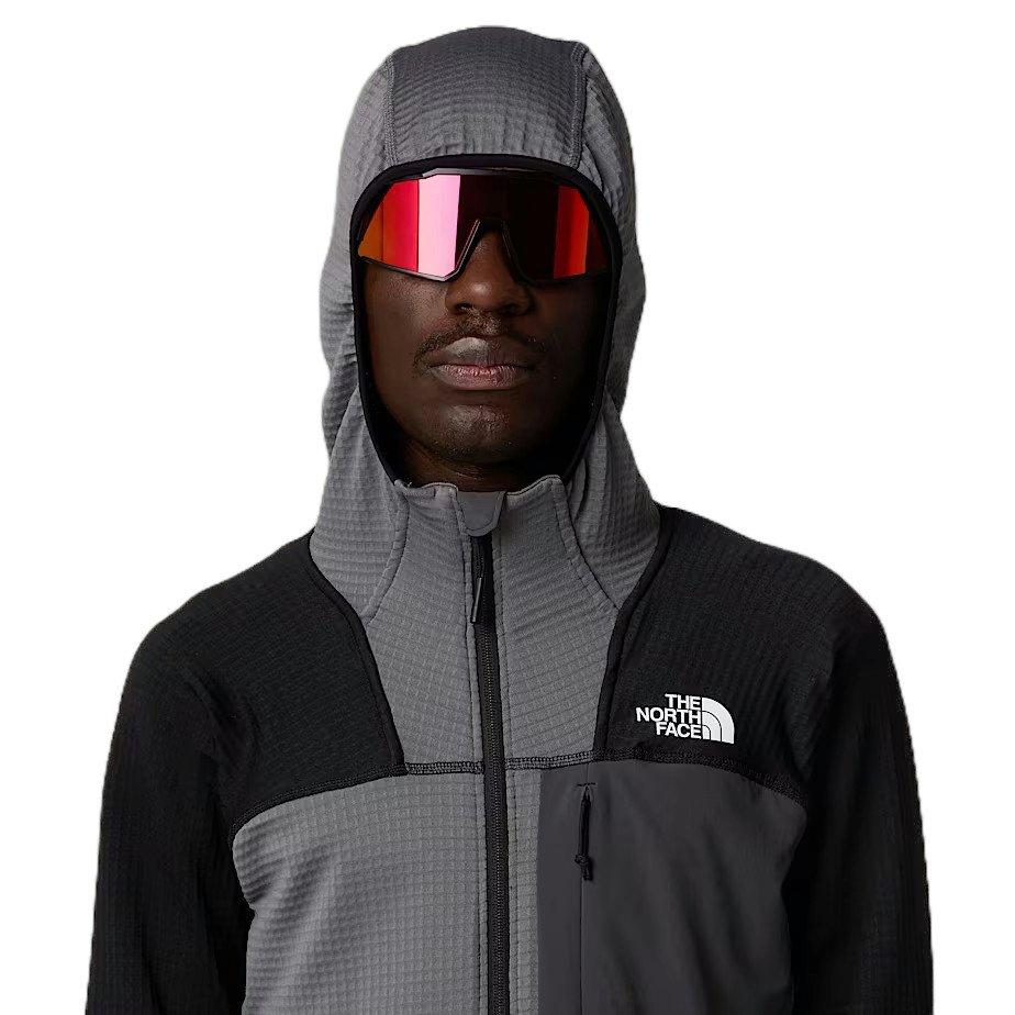 Men's Stormgap Power Grid Hoodie - Grey / Black