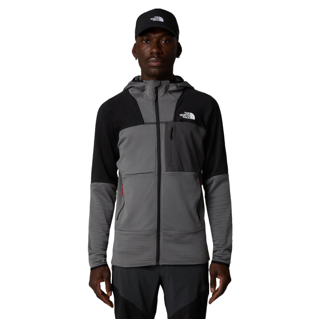 Men's Stormgap Power Grid Hoodie - Grey / Black